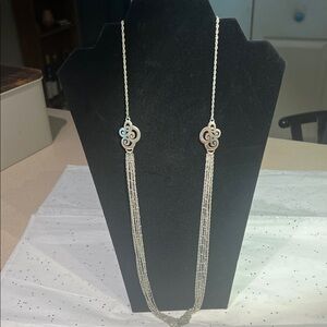Brighton Elegant Silver Necklace with Decorative Accents